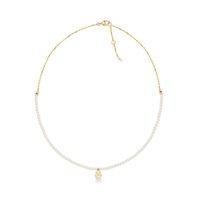 Single earring Le Bebé Woman Le Perle in Yellow Gold Perla LBB821 - LBB821